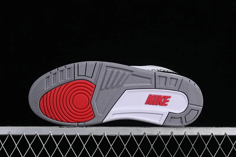 All categories Air Jordan Jordan series basketball shoes Air Jordan 3 Air Jordan 3 "Tinker Hatfield" AJ3 Joe 3 manuscript white cement hook AV6683-160